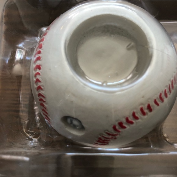 🎄 CDH baseball finials 2  in package red/white NIB - Picture 3 of 4